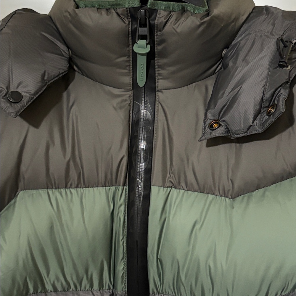 COACH Down Hoodie Jacket - Men’s XXL NWT - Picture 6 of 6